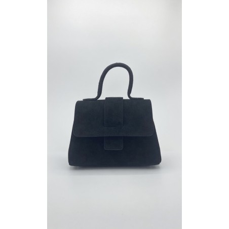 Borsa scamosciata