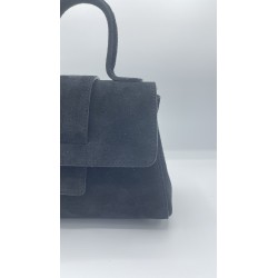 Borsa scamosciata