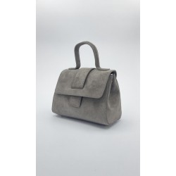 Borsa scamosciata