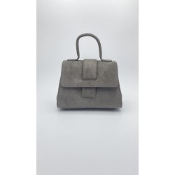 Borsa scamosciata