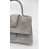 Borsa scamosciata