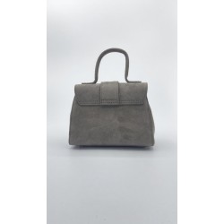 Borsa scamosciata