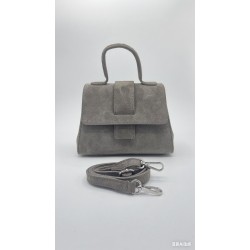 Borsa scamosciata