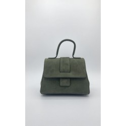 Borsa scamosciata
