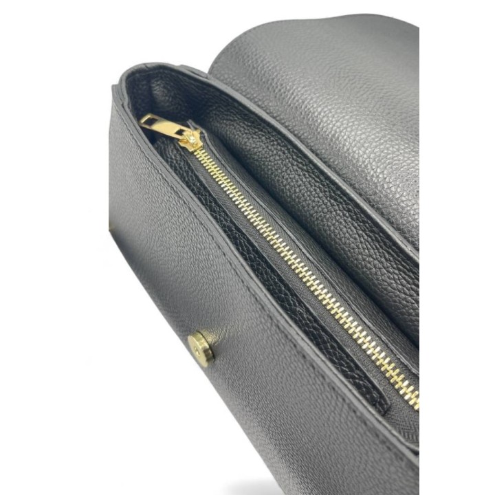 Borsa Clarissa I Borsa a Spalla in Pelle Martellata I Made In Italy