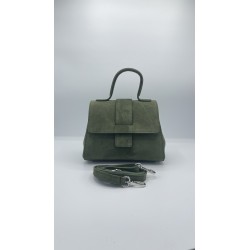 Borsa scamosciata
