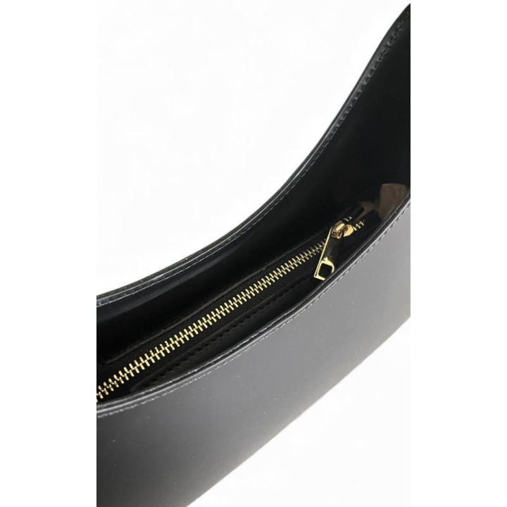 Borsa Perla I Borsa a Spalla in Pelle Liscia I Stile Italiano Unico