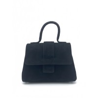 Elegante Borsa a Tracolla in Suede - Versatile Borsa a Mano e Spalla