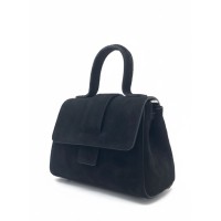 Elegante Borsa a Tracolla in Suede - Versatile Borsa a Mano e Spalla