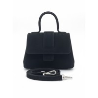 Elegante Borsa a Tracolla in Suede - Versatile Borsa a Mano e Spalla