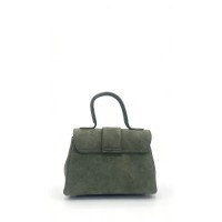 Elegante Borsa a Tracolla in Suede - Versatile Borsa a Mano e Spalla