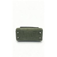 Elegante Borsa a Tracolla in Suede - Versatile Borsa a Mano e Spalla