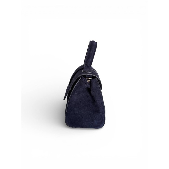 Borsa Alice I Borsa a Tracolla-Mano in Suede I Artigianale Italiana I Made in Italy I Foren Leather