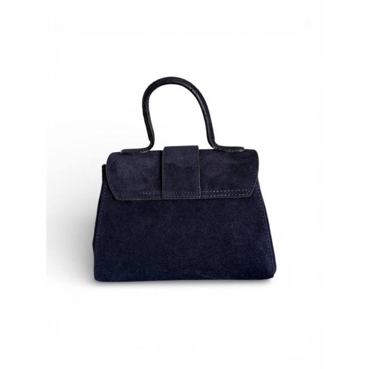 Borsa Alice I Borsa a Tracolla-Mano in Suede I Artigianale Italiana I Made in Italy I Foren Leather