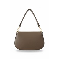 Borsa Elegante in Pelle Nera – Tracolla Regolabile e Dettagli Oro