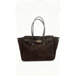 Borsa in camoscio elegante e raffinata | Floren |