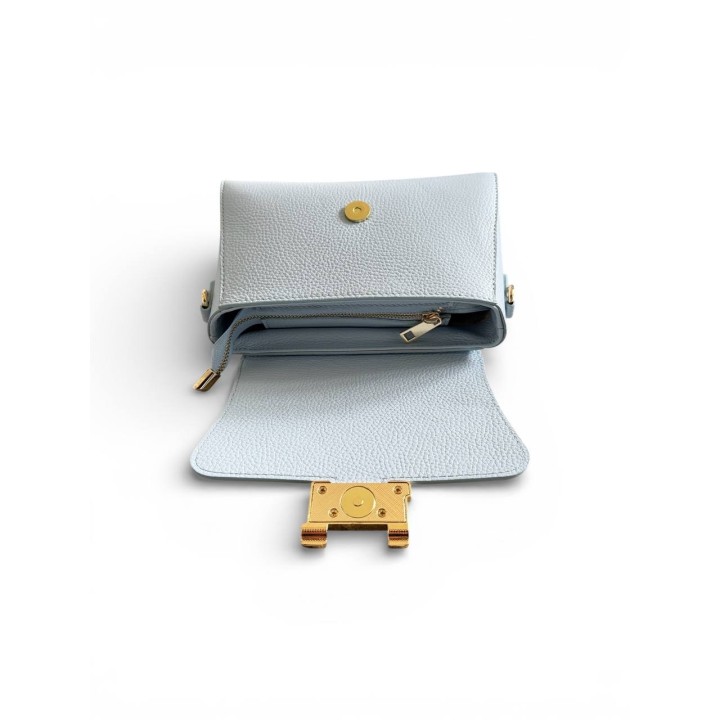 Borsa HELÈNE I Borsa a Tracolla Pelle Dollaro I Made In Italy I Floren Leather