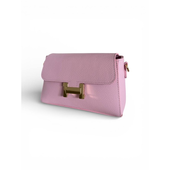 Borsa HELÈNE I Borsa a Tracolla Pelle Dollaro I Made In Italy I Floren Leather