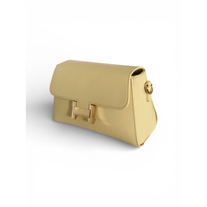 Borsa HELÈNE I Borsa a Tracolla Pelle Dollaro I Made In Italy I Floren Leather