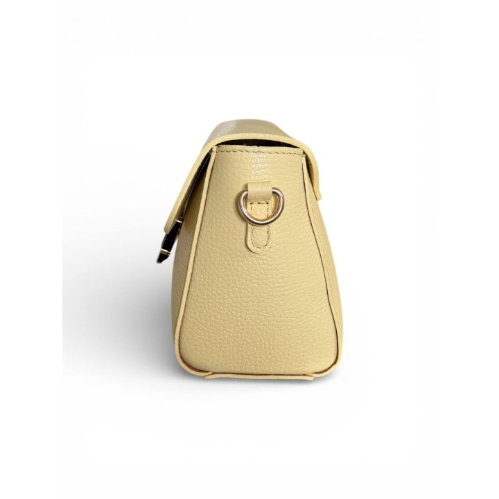 Borsa HELÈNE I Borsa a Tracolla Pelle Dollaro I Made In Italy I Floren Leather