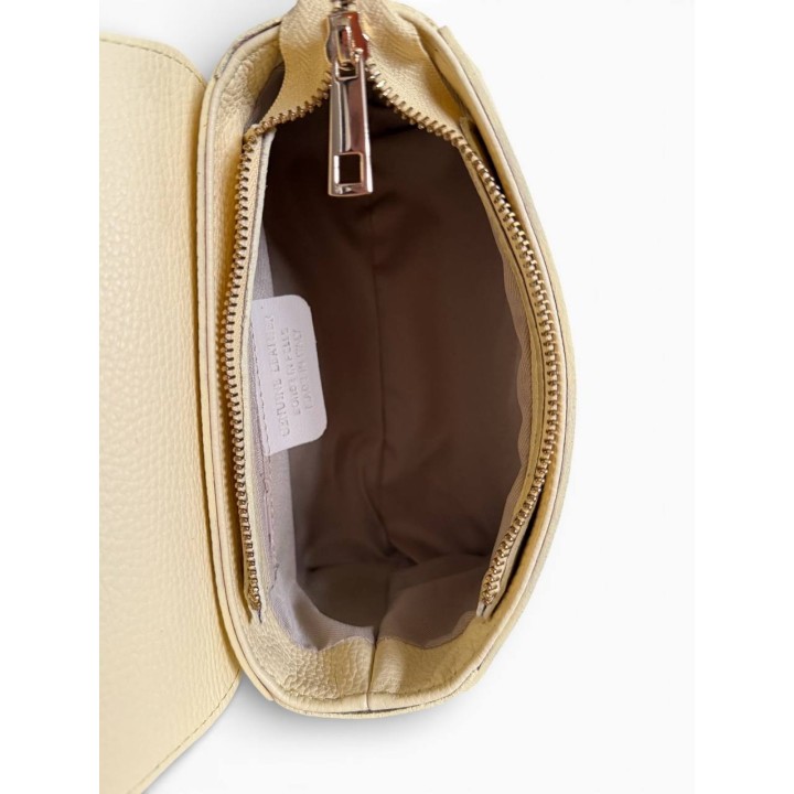 Borsa HELÈNE I Borsa a Tracolla Pelle Dollaro I Made In Italy I Floren Leather