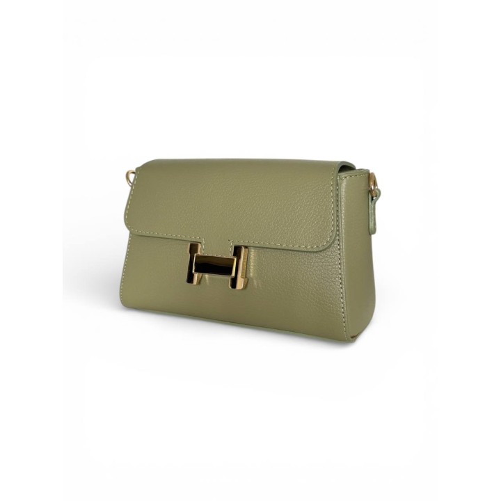 Borsa HELÈNE I Borsa a Tracolla Pelle Dollaro I Made In Italy I Floren Leather