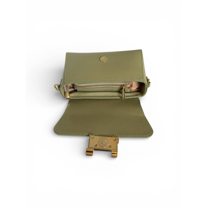 Borsa HELÈNE I Borsa a Tracolla Pelle Dollaro I Made In Italy I Floren Leather