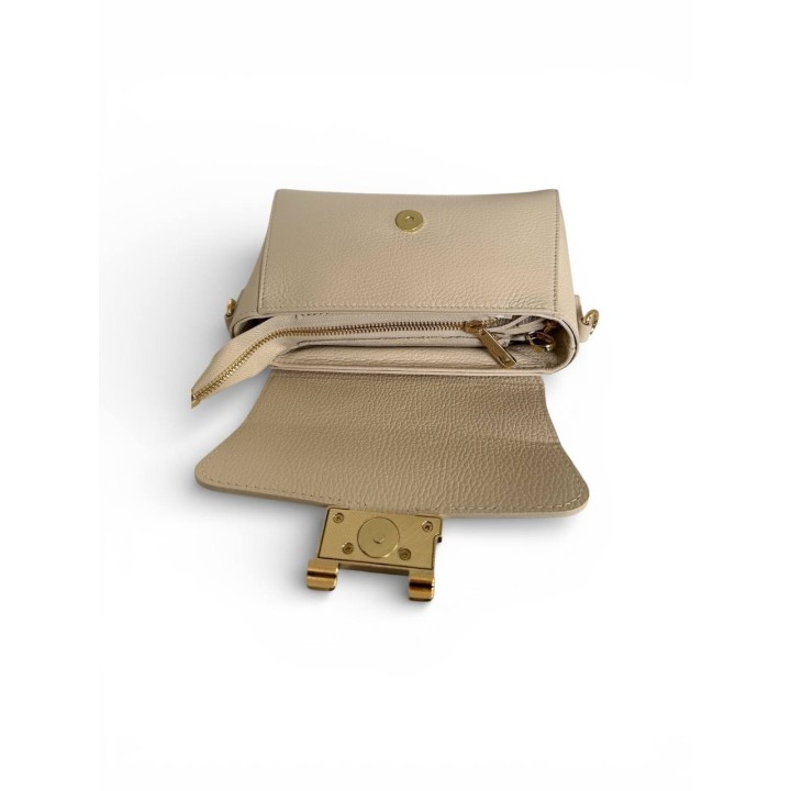 Borsa HELÈNE I Borsa a Tracolla Pelle Dollaro I Made In Italy I Floren Leather