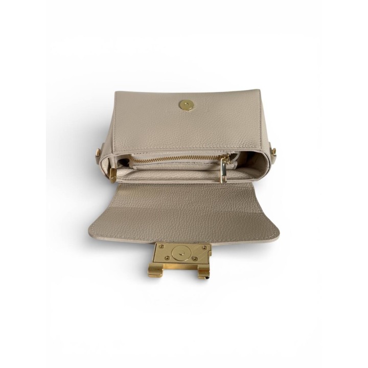 Borsa HELÈNE I Borsa a Tracolla Pelle Dollaro I Made In Italy I Floren Leather