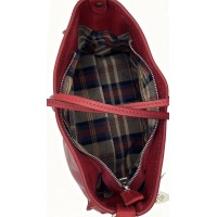 Borsa a Spalla in Pelle conciata al Vegetale- Made In Italy