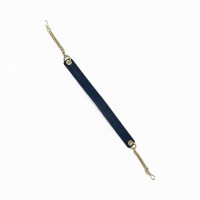 Borsa a Spalla In pelle Rossa Con Tracolla In Catena e In Pelle Effetto Cocco