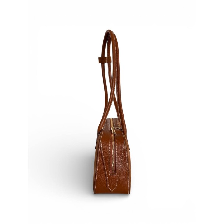 Borsa Betty I Borsa a Spalla In Camoscio Artigianale Italiana I Made In Italy I Floren Leather