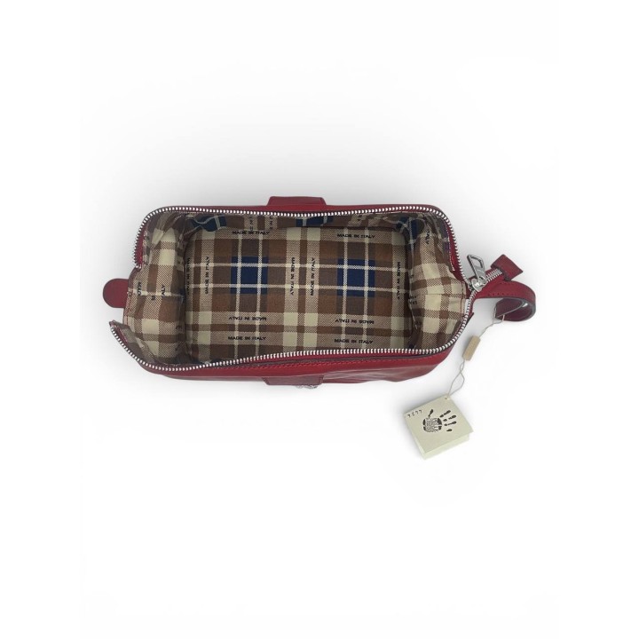 Beauty Case in Vera Pelle Conciata al Vegetale I Made in Italy Artigianale I Floren Leather