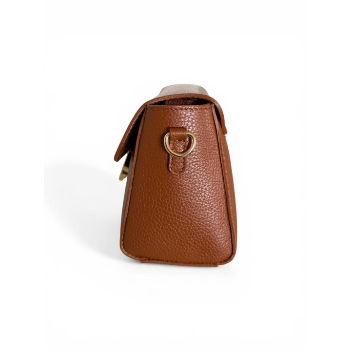 Borsa HELÈNE I Borsa a Tracolla Pelle Dollaro I Made In Italy I Floren Leather