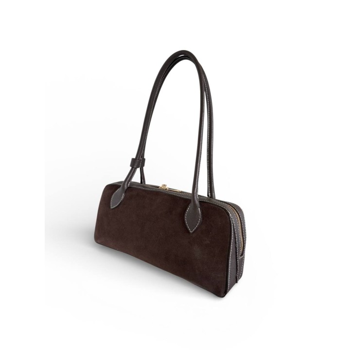 Borsa Betty I Borsa a Spalla In Camoscio Artigianale Italiana I Made In Italy I Floren Leather