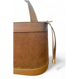 Borsa Bucket Suede Mini