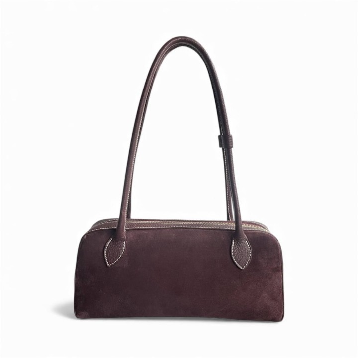 Borsa Betty I Borsa a Spalla In Camoscio Artigianale Italiana I Made In Italy I Floren Leather