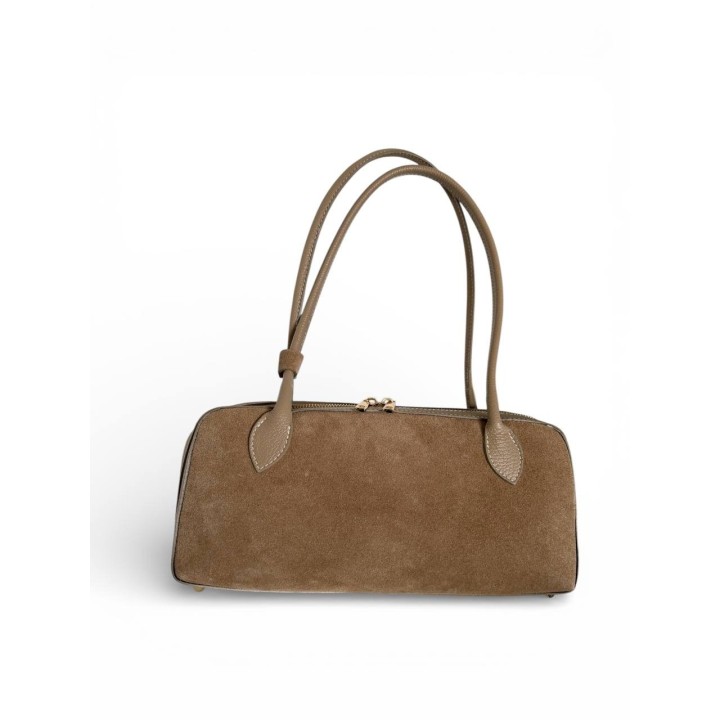 Borsa Betty I Borsa a Spalla In Camoscio Artigianale Italiana I Made In Italy I Floren Leather