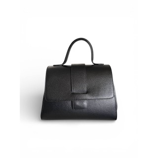 Borsa Alice M I Borsa a Tracolla-Mano in Dollaro I Artigianale Italiana I Made in Italy I Foren Leather