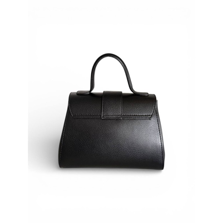 Borsa Alice M I Borsa a Tracolla-Mano in Dollaro I Artigianale Italiana I Made in Italy I Foren Leather