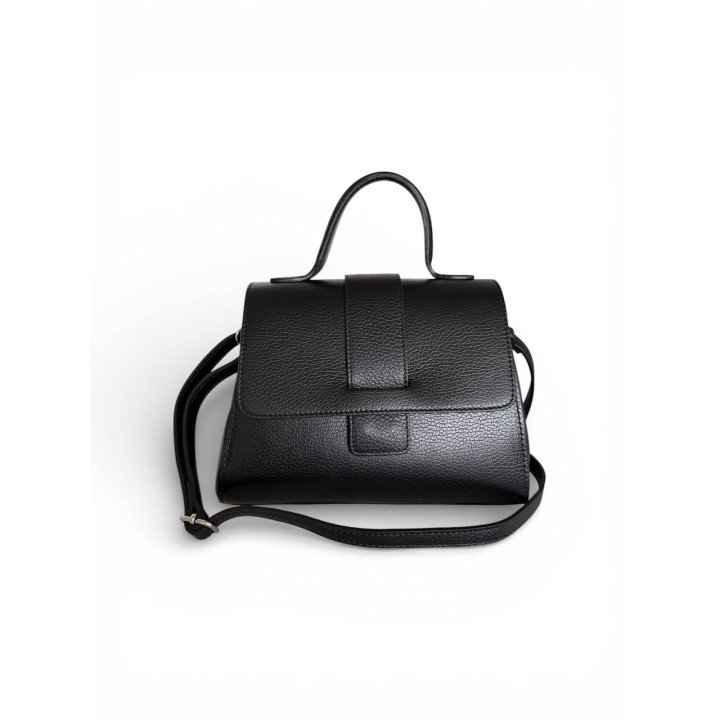 Borsa Alice M I Borsa a Tracolla-Mano in Dollaro I Artigianale Italiana I Made in Italy I Foren Leather