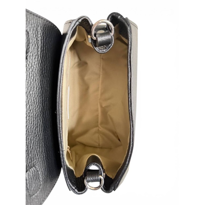 Borsa Alice M I Borsa a Tracolla-Mano in Dollaro I Artigianale Italiana I Made in Italy I Foren Leather