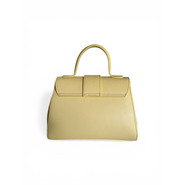 Borsa Alice M I Borsa a Tracolla-Mano in Dollaro I Artigianale Italiana I Made in Italy I Foren Leather