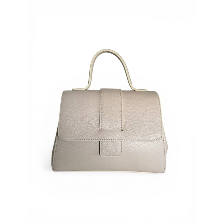 Borsa Alice M I Borsa a Tracolla-Mano in Dollaro I Artigianale Italiana I Made in Italy I Foren Leather