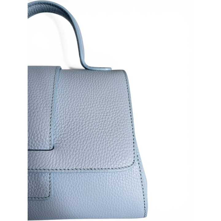 Borsa Alice M I Borsa a Tracolla-Mano in Dollaro I Artigianale Italiana I Made in Italy I Foren Leather