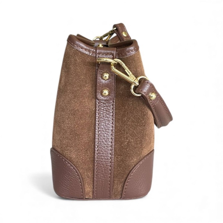 Borsa Rosaria I Borsa a Tracolla-Mano I Made In Italy I Floren Leather