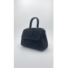 Borsa scamosciata